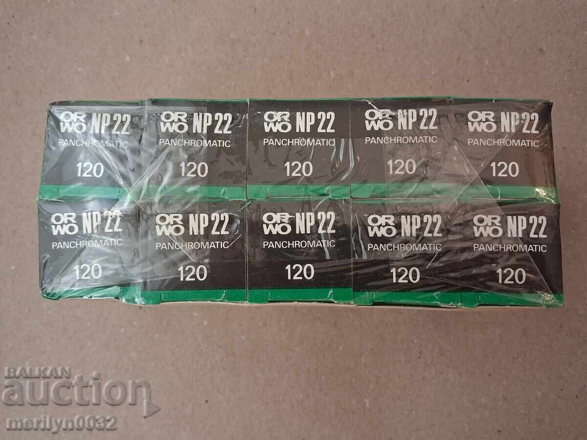 Licitație Benzi foto ORWO GDR, RDG, noi, nefolosite, 10 buc