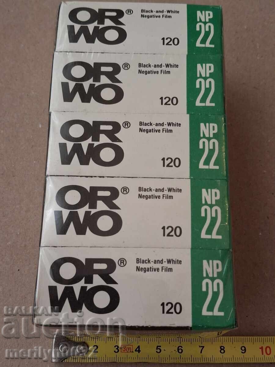 Benzi foto ORWO GDR, RDG, noi, nefolosite, 10 buc - 6