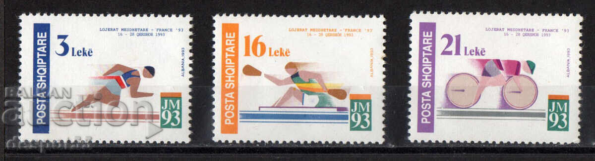 1993. Albania. Jocurile Mediteraneene.