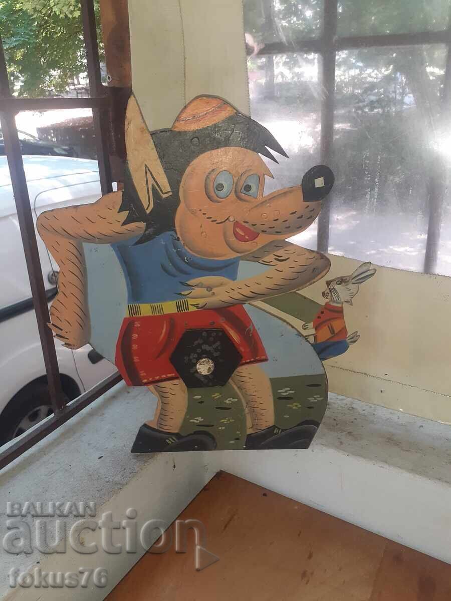 Old Bulgarian metal target toy from a shooting range Nu Pogodi with price 290.00 BGN | € 148.27 Old Bulgarian metal target toy from a shooting range Nu Pogodi with price 290.00 BGN | € 148.27