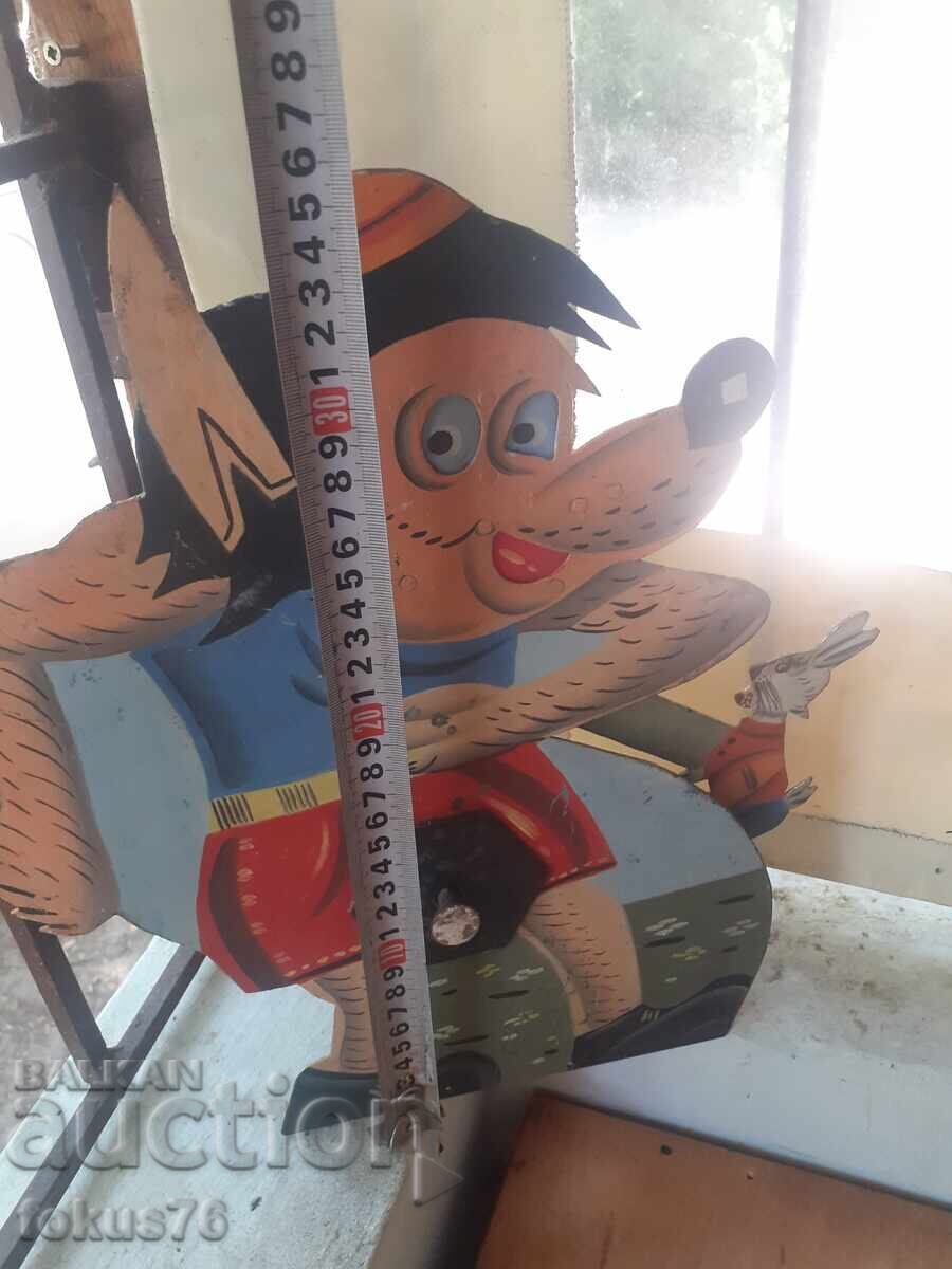 Old Bulgarian metal target toy from a shooting range Nu Pogodi - 7 Old Bulgarian metal target toy from a shooting range Nu Pogodi - 7