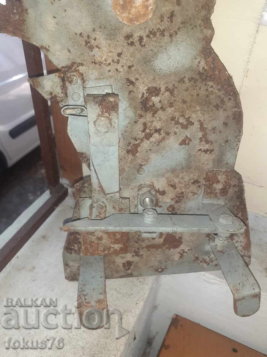 Old Bulgarian metal target toy from a shooting range/gun shop - 5 Old Bulgarian metal target toy from a shooting range/gun shop - 5