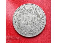 French West Africa-100 francs 1979