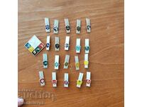 Συλλογή κονκάρδων Ολυμπιάδα Μόσχα 1980