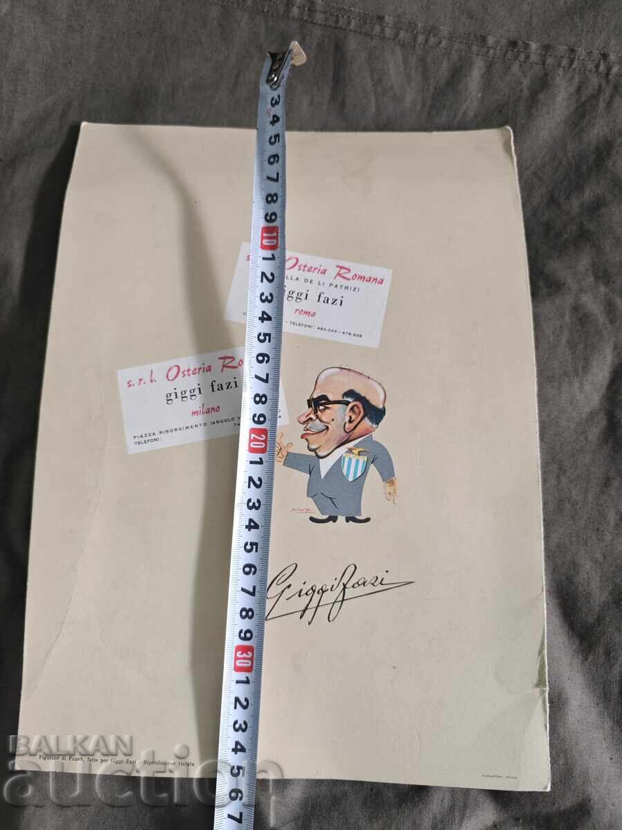 Giggi Fazi Menu with price 100.00 BGN | € 51.13 Giggi Fazi Menu with price 100.00 BGN | € 51.13