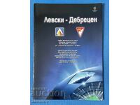 Levski Sofia Debrecen Ungaria 2009 Liga Campionilor Program