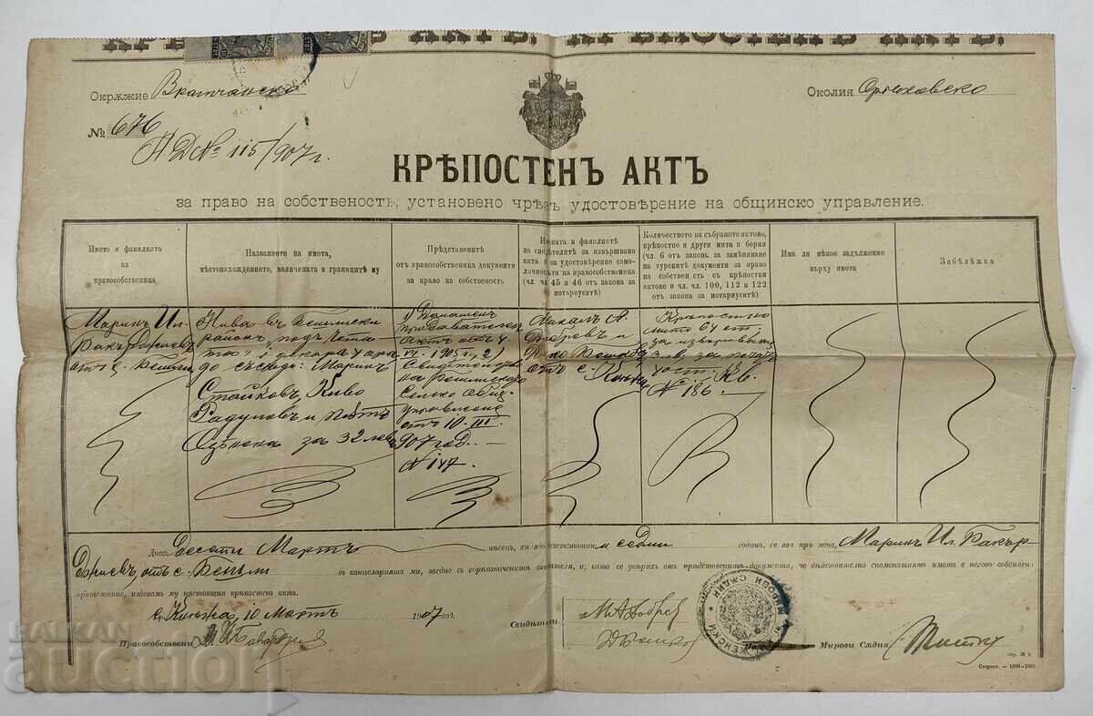 1907 Fortress Act Document Contract Notarial 1907 Fortress Act Document Contract Notarial