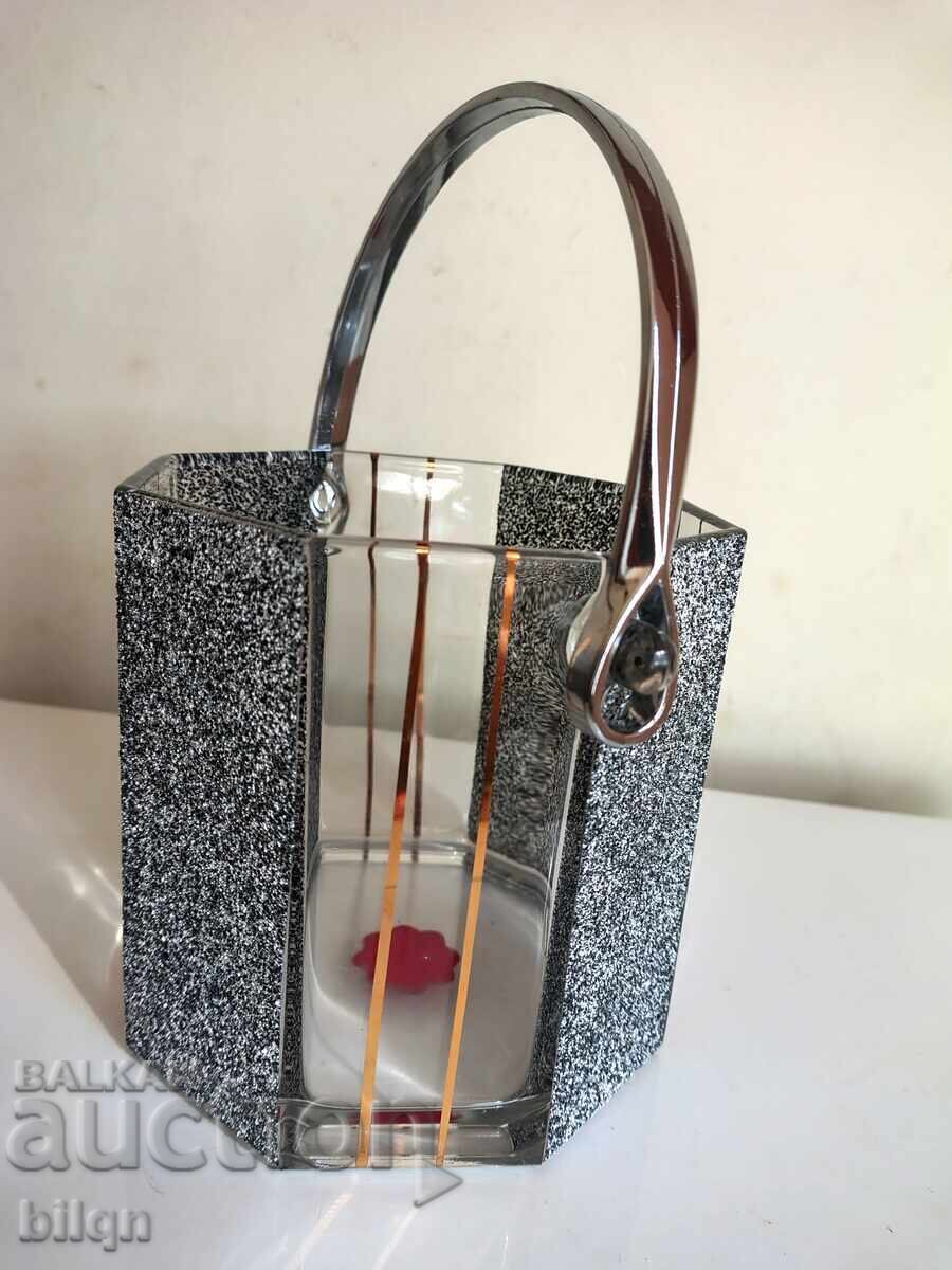 Δημοπρασία Μοναδική Κρυστάλλινη Παγοθήκη Murano