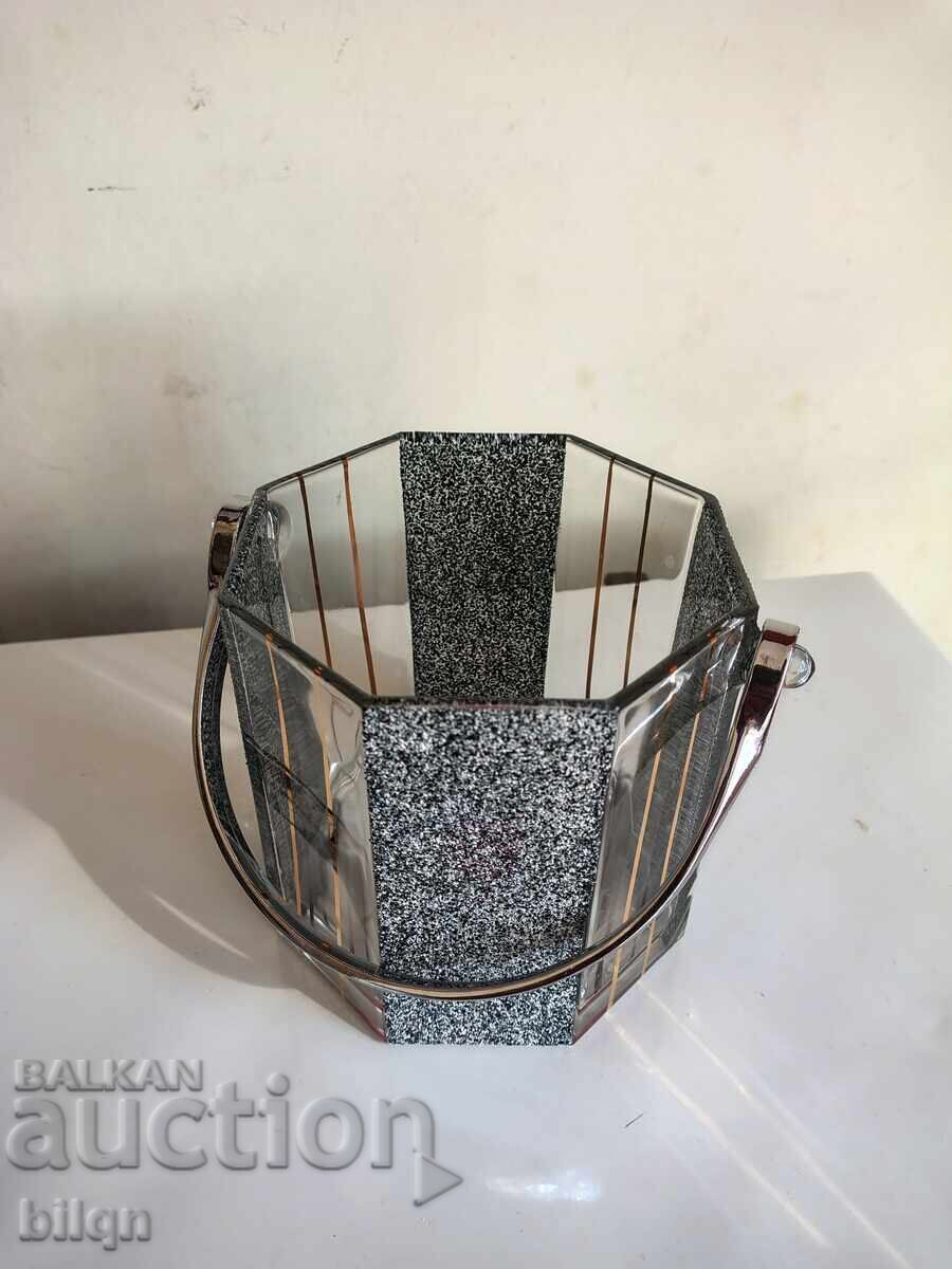 Παράδοση Μοναδική Κρυστάλλινη Παγοθήκη Murano