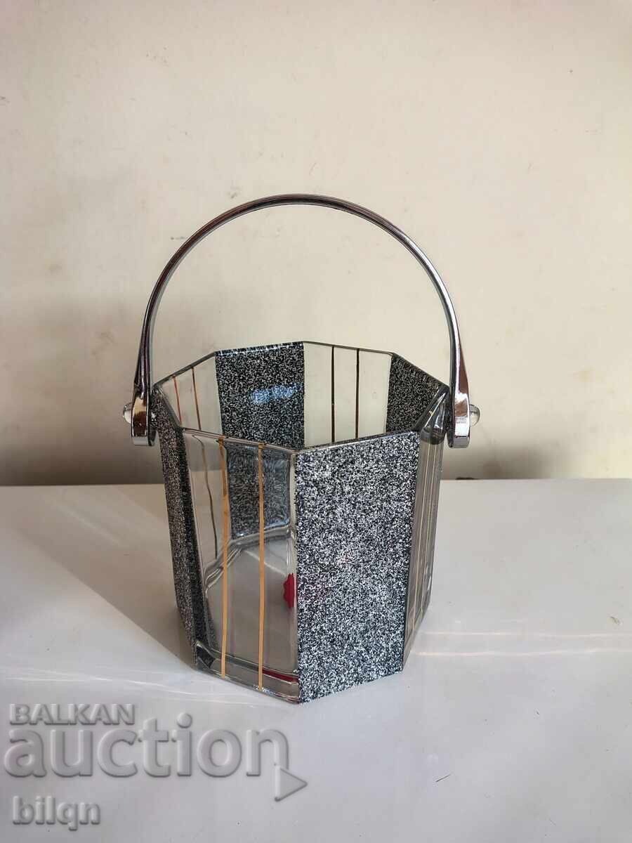 Μοναδική Κρυστάλλινη Παγοθήκη Murano