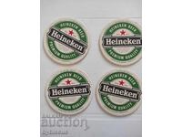 4 suporturi de bere Heineken