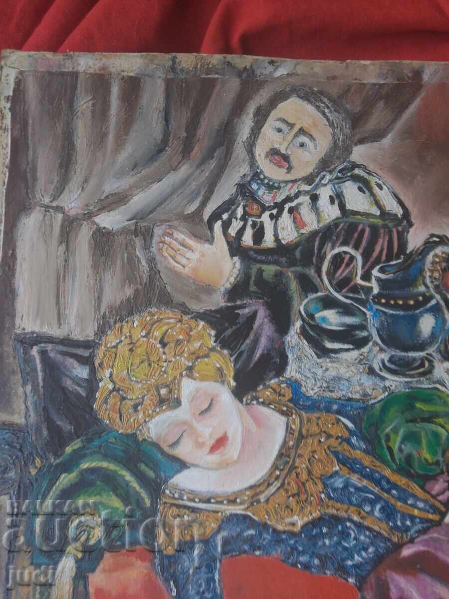 Oil painting with price 60.00 BGN | € 30.68 Oil painting with price 60.00 BGN | € 30.68