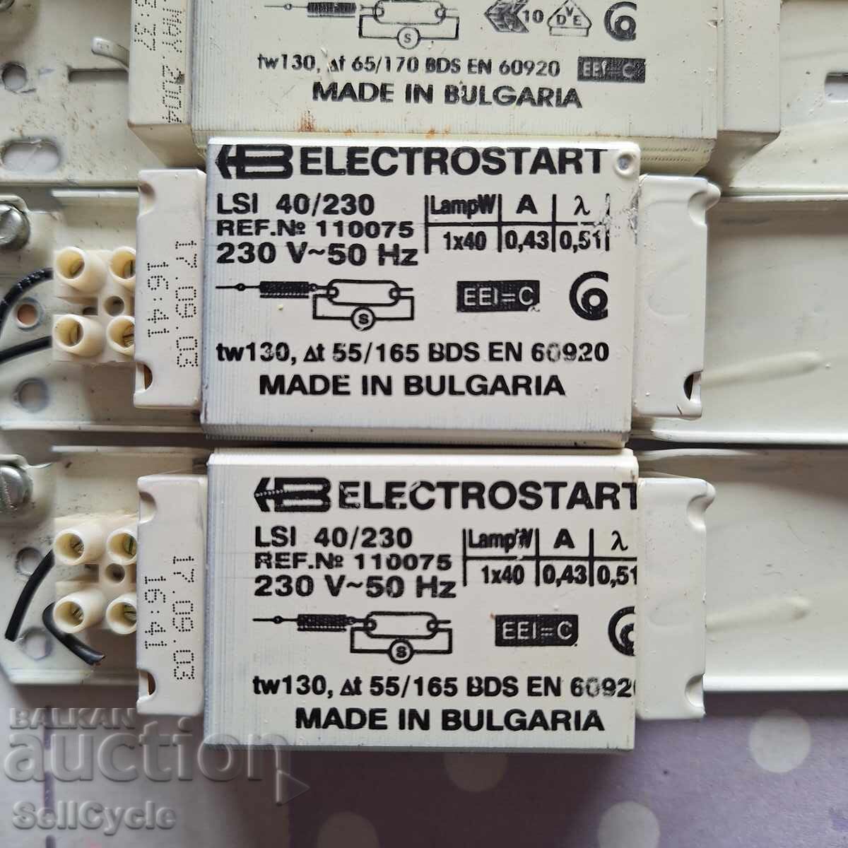 Δημοπρασία ✅ ΣΤΡΟΦΕΊΣ ΓΙΑ ΦΘΟΡΙΟΎΧΑ ΛΑΜΠΑ - ELECTROSTART, OSRAM❗