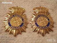 Emblemă piept Poliția Națională Spaniolă