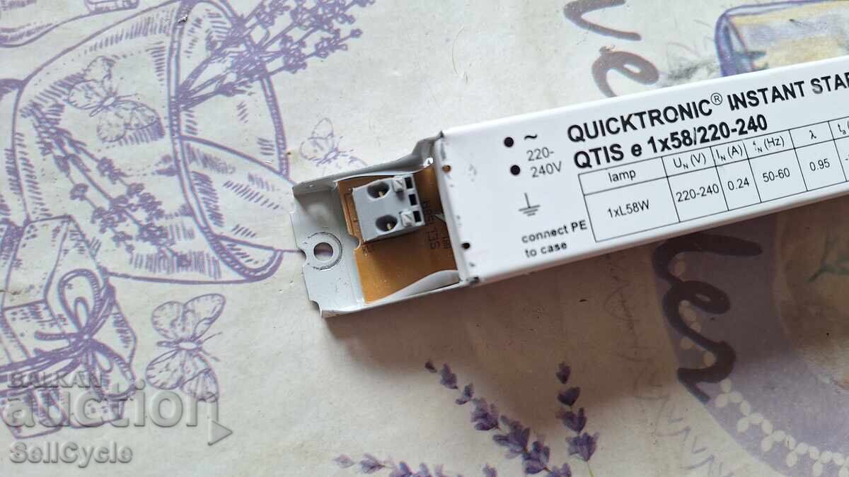 Licitație ✅ BALAST ELECTRONIC OSRAM PUTERE 1X58W❗