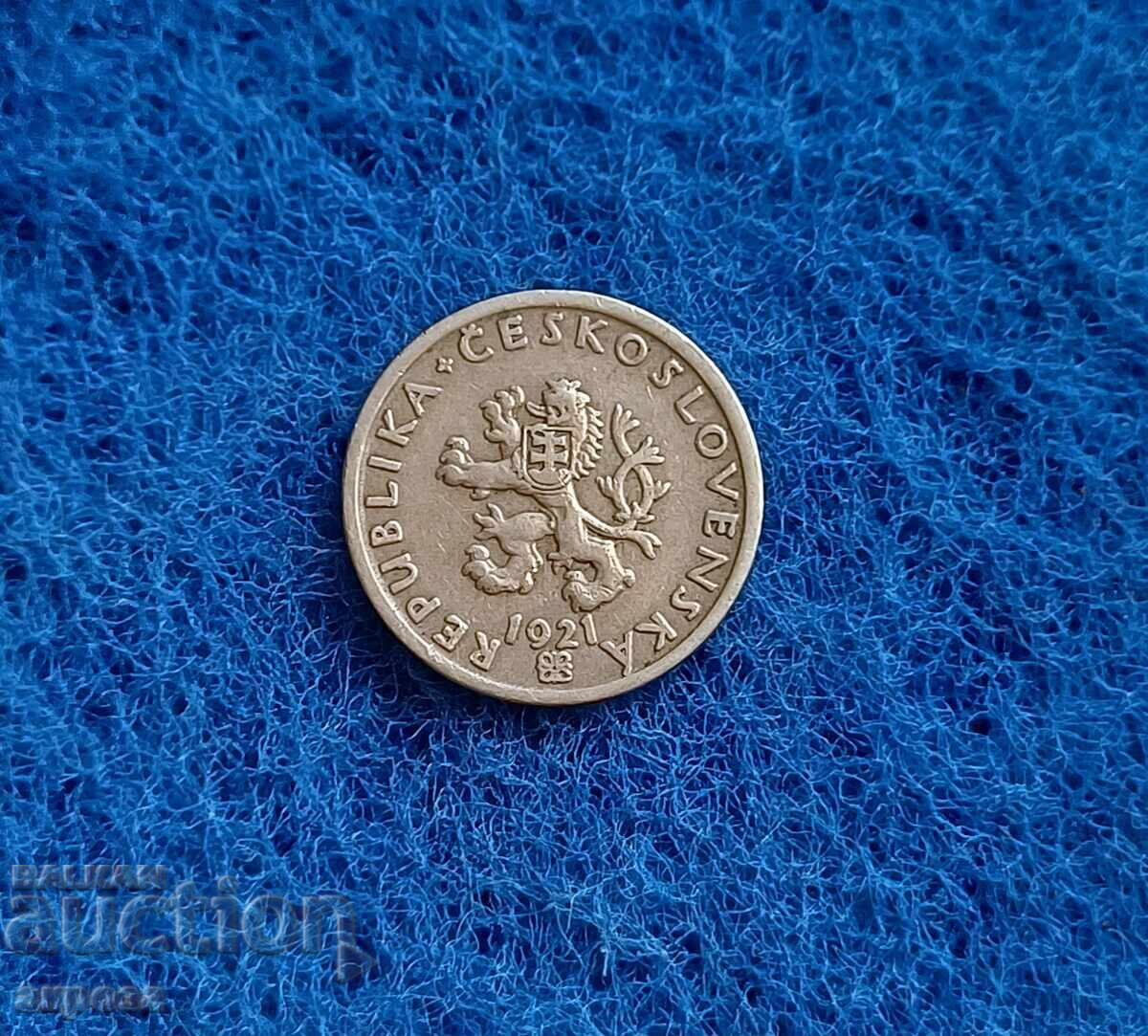 20 халера Чехословакия 1921 с цена 2.40 лв. | € 1.23 20 халера Чехословакия 1921 с цена 2.40 лв. | € 1.23