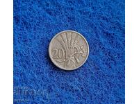 20 халера Чехословакия 1921