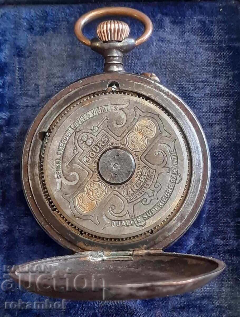 Ελβετικό ρολόι τσέπης Hebdomas με τιμή € 300.00 | 586.75 BGN