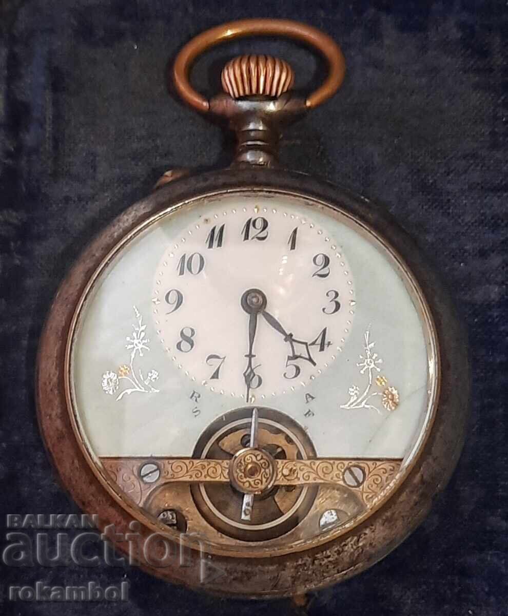 Auction  Hebdomas Swiss pocket watch