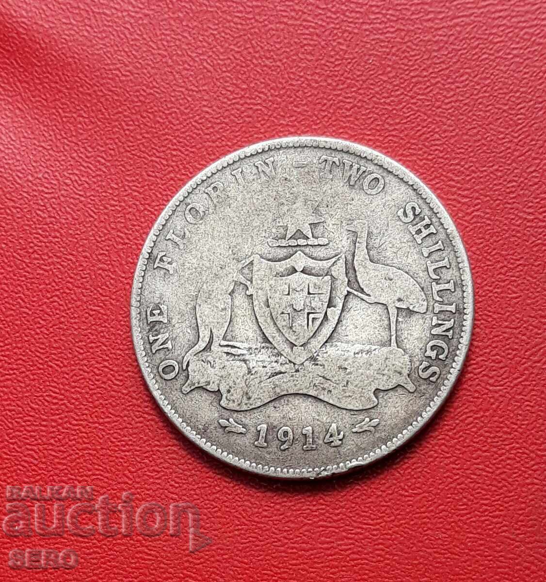 Australia - 1 florin 1914