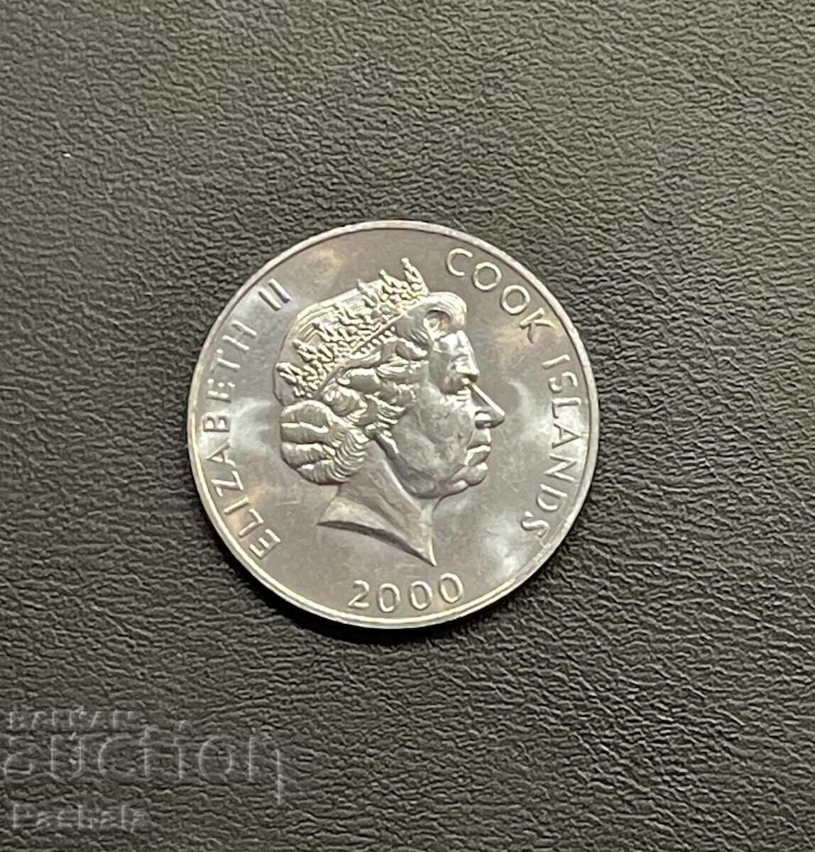 Νήσοι Κουκ 5 σεντ 2000 μ.Χ με τιμή 6.00 BGN | € 3.07