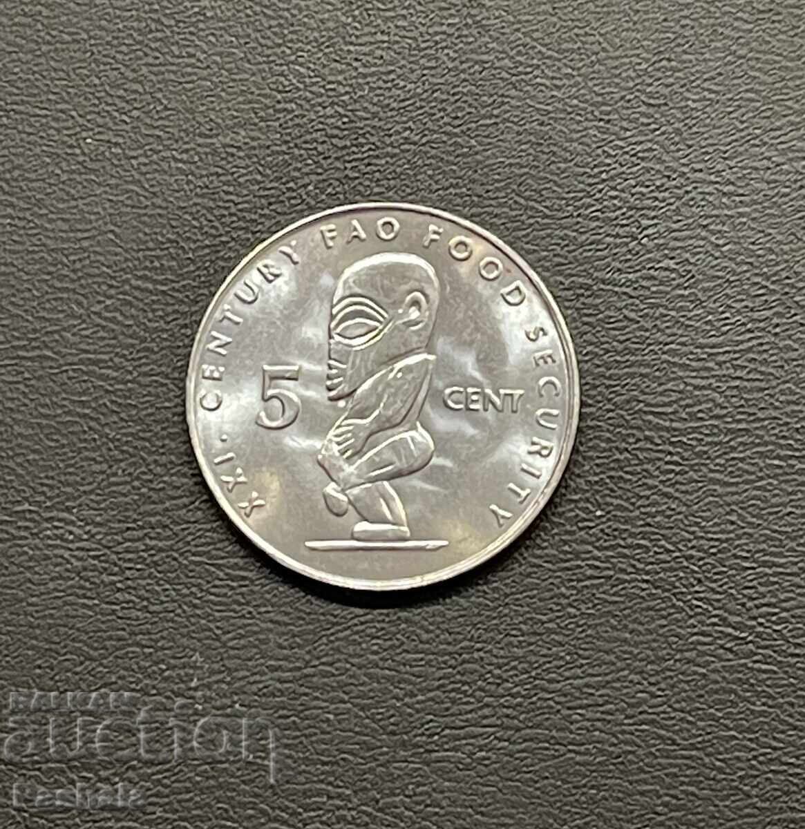 Νήσοι Κουκ 5 σεντ 2000 μ.Χ