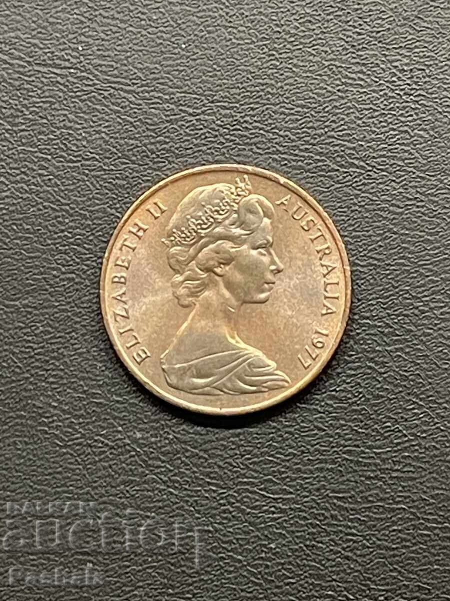 Австралия 2 цента 1977 г. с цена 2.00 лв. | € 1.02