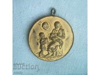 Медал "За майчинство" първа степен,първа емисия,липсва лента