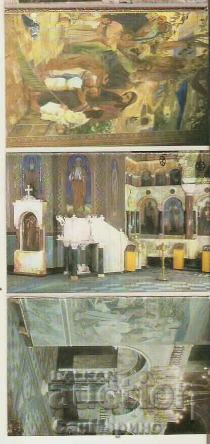 Livrarea Card Bulgaria Templul Sofia "Al. Nevsky" Album mini