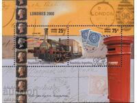 2000. Argentina. Expoziție filatelică THE STAMP SHOW 2000. Bloc