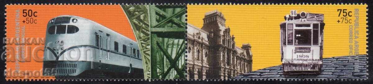 2000. Argentina. Transportation - Trains