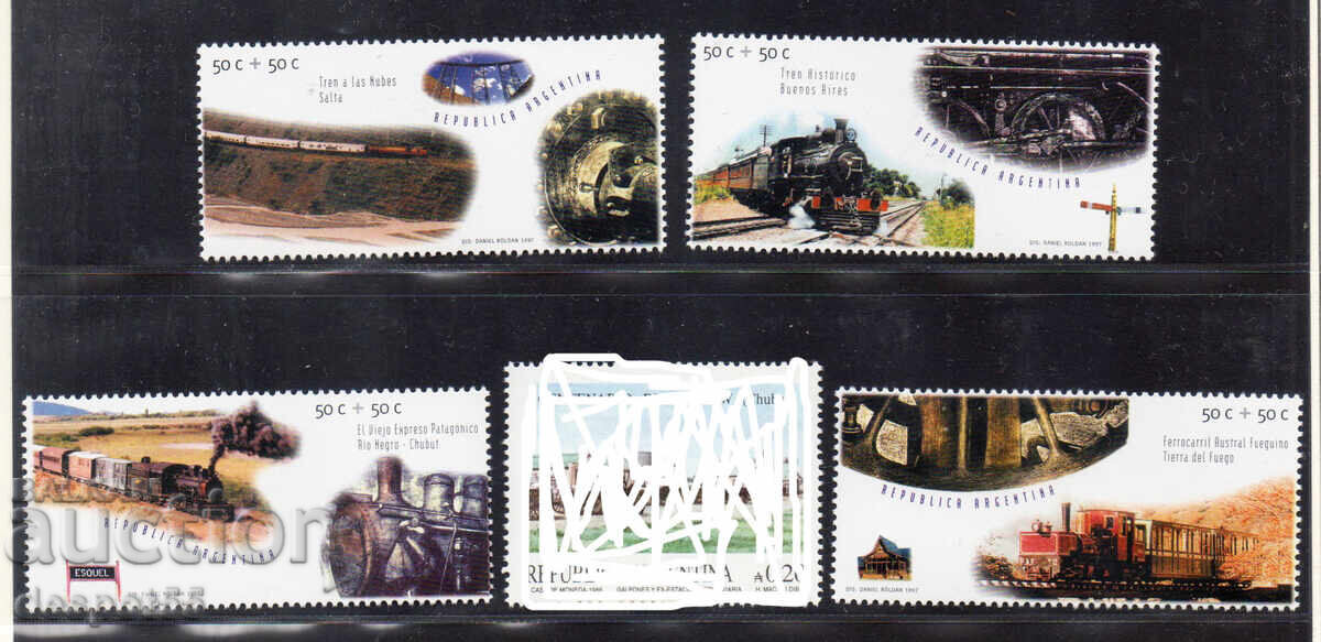 1997. Аржентина. Влакове. 1997. Аржентина. Влакове.