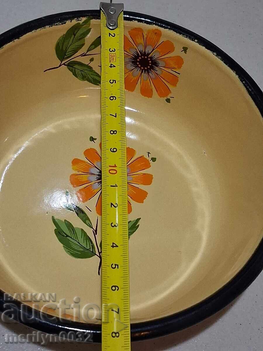 Εμαγιέ πιάτο, σκεύος με σμάλτο, μπολ, ΕΣΣΔ - 5