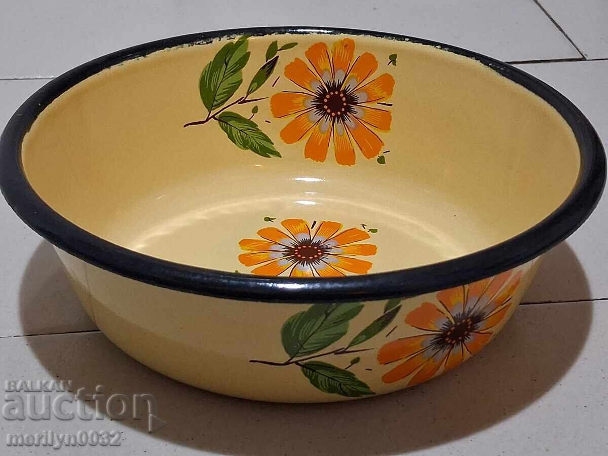 Εμαγιέ πιάτο, σκεύος με σμάλτο, μπολ, ΕΣΣΔ