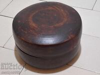 Bol din lemn bol cu capac, bol lemn primitiv