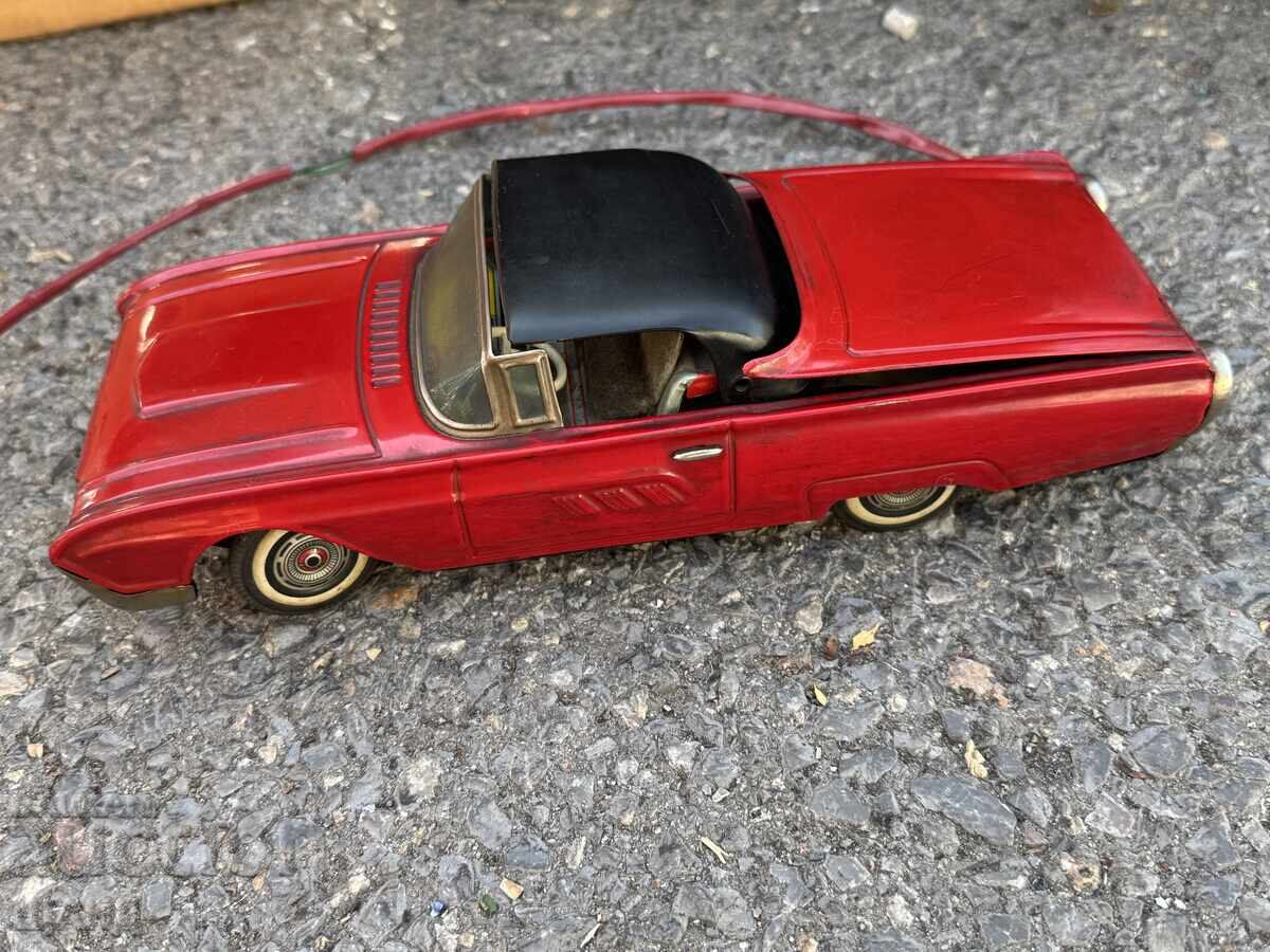 Delivery of Ford Thunderbird Old Japanese Metal Toy Model Car
