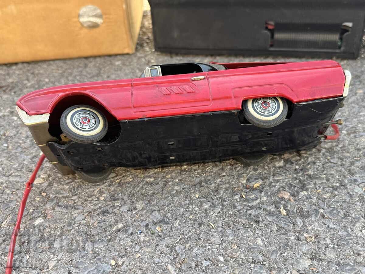 Ford Thunderbird Old Japanese Metal Toy Model Car - 6