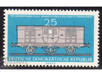 1960. RDG. Ziua Timbrului Poștal - transport feroviar