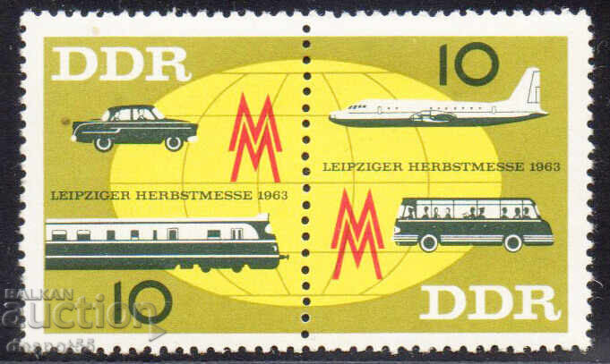 1963. Ανατολική Γερμανία. Φθινοπωρινή Έκθεση στη Λειψία 1963. Ανατολική Γερμανία. Φθινοπωρινή Έκθεση στη Λειψία
