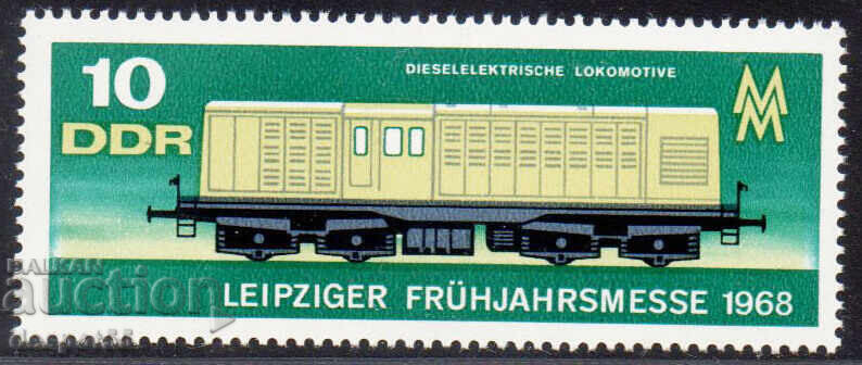 1968. ГДР. Лайпцигски пролетен панаир - железници. 1968. ГДР. Лайпцигски пролетен панаир - железници.