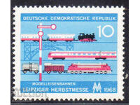 1968. Ανατολική Γερμανία. Φθινοπωρινή έκθεση στη Λειψία - σιδηροδρομικές μεταφορές