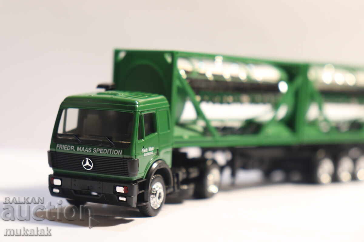 Licitație HERPA H0 1/87 MERCEDES CAMION CISTERNĂ TIR MODEL COLIȚĂ Licitație HERPA H0 1/87 MERCEDES CAMION CISTERNĂ TIR MODEL COLIȚĂ