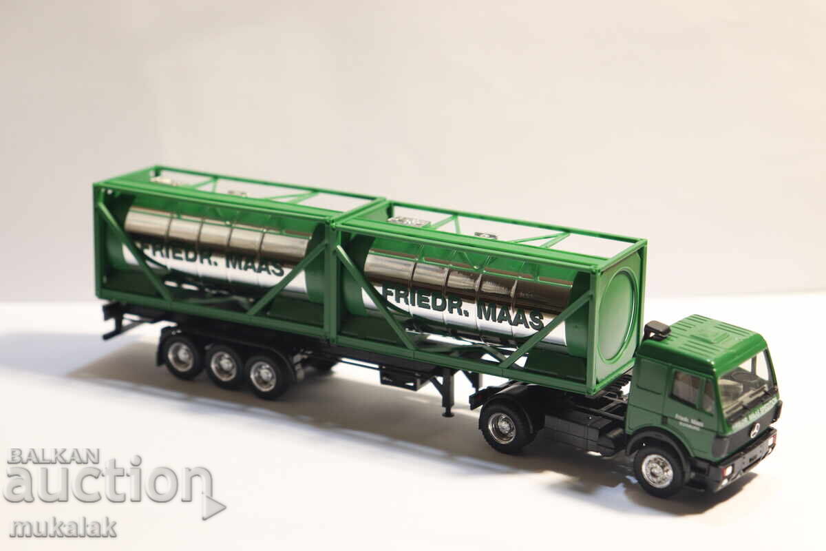 HERPA H0 1/87 MERCEDES CAMION CISTERNĂ TIR MODEL COLIȚĂ - 5 HERPA H0 1/87 MERCEDES CAMION CISTERNĂ TIR MODEL COLIȚĂ - 5