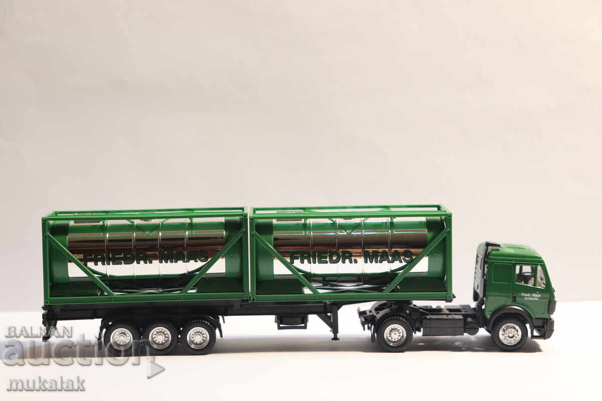 HERPA H0 1/87 MERCEDES CAMION CISTERNĂ TIR MODEL COLIȚĂ - 6 HERPA H0 1/87 MERCEDES CAMION CISTERNĂ TIR MODEL COLIȚĂ - 6