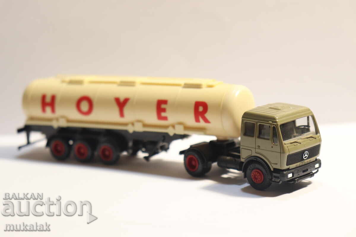 Livrarea HERPA H0 1/87 MERCEDES CAMION CISTERNĂ TIR MODEL COLIȚĂ