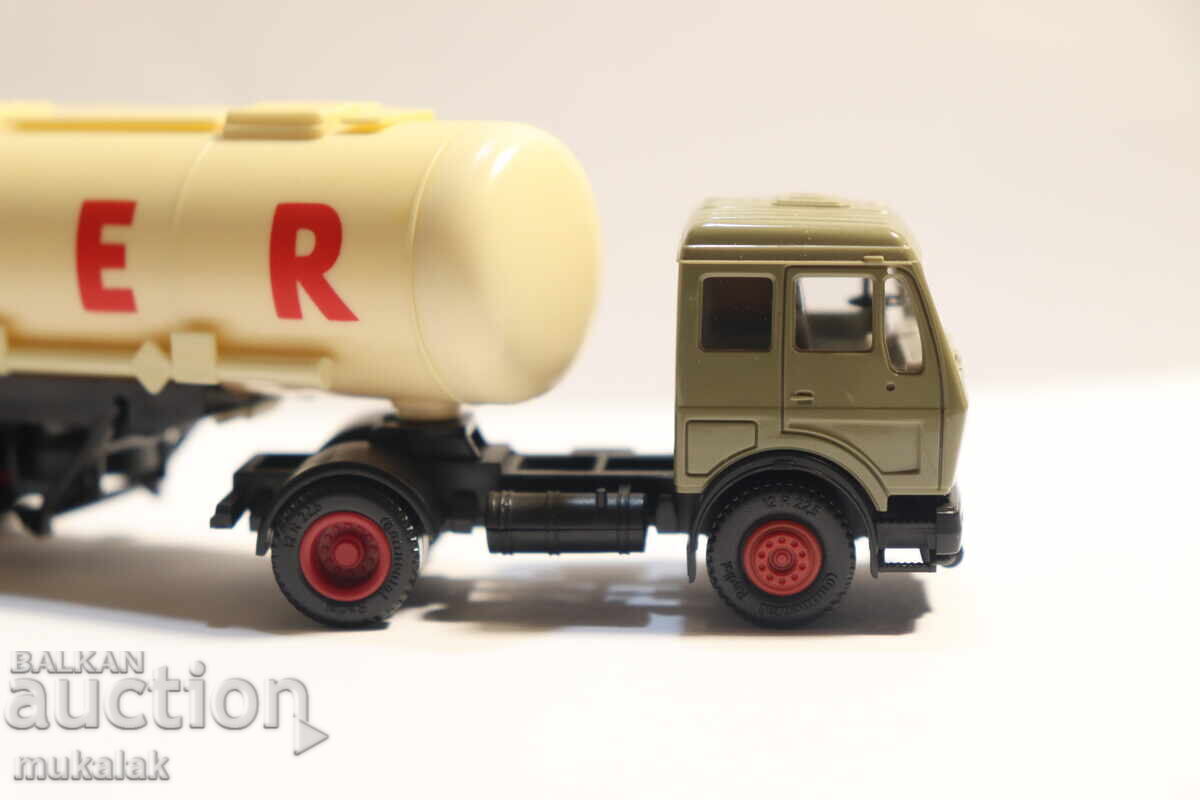 HERPA H0 1/87 MERCEDES CAMION CISTERNĂ TIR MODEL COLIȚĂ - 5