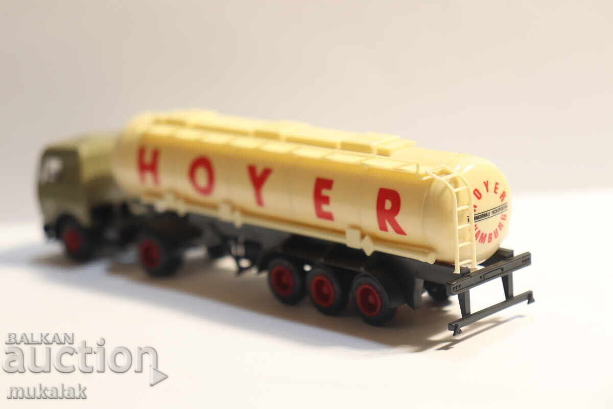 HERPA H0 1/87 MERCEDES CAMION CISTERNĂ TIR MODEL COLIȚĂ - 6