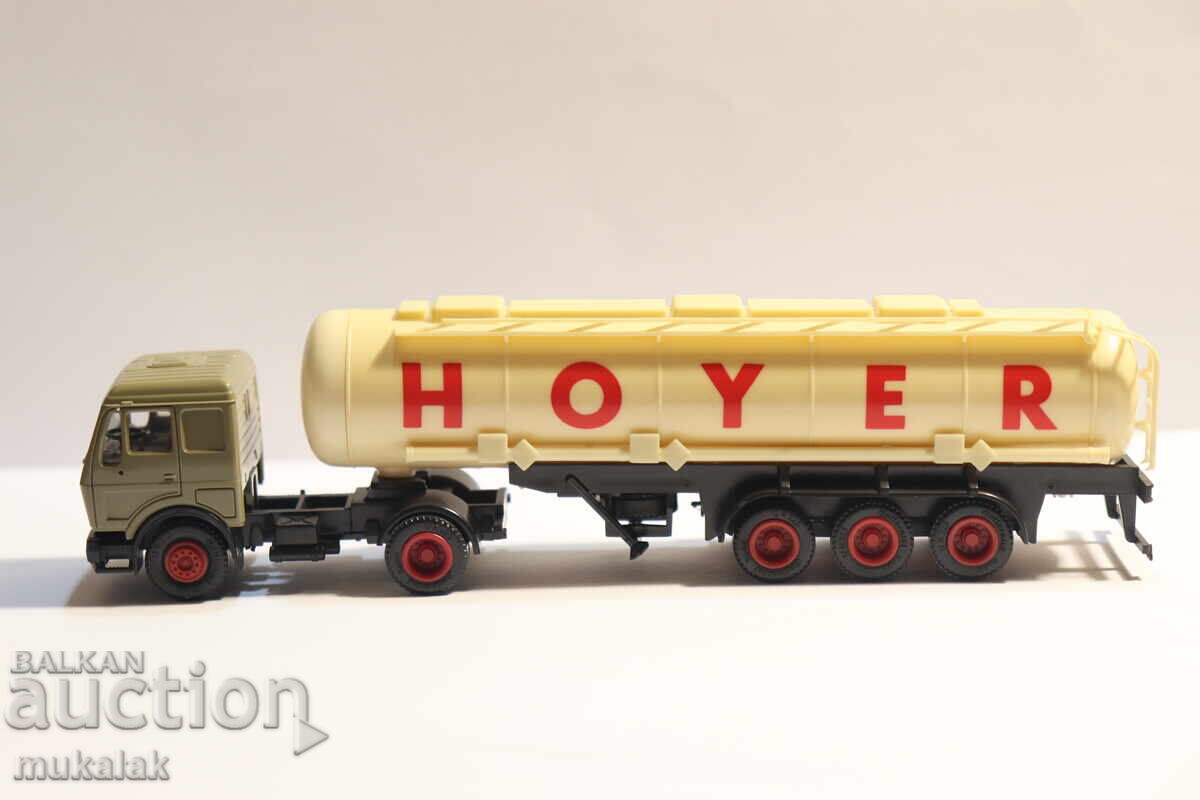 HERPA H0 1/87 MERCEDES CAMION CISTERNĂ TIR MODEL COLIȚĂ