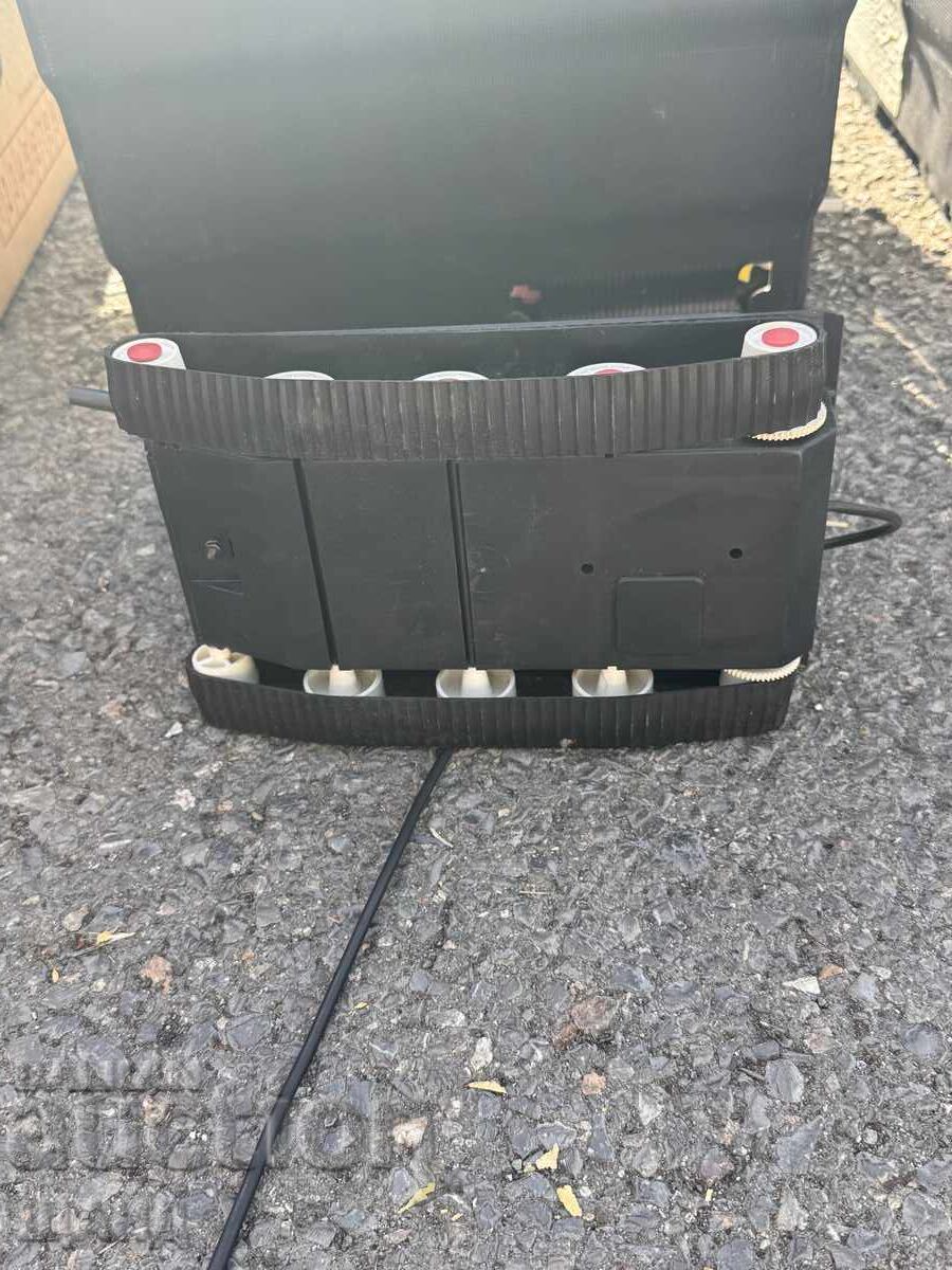 Παλιό Ρωσικό πλαστικό παιχνίδι μοντέλο τανκ με κουτί - 6