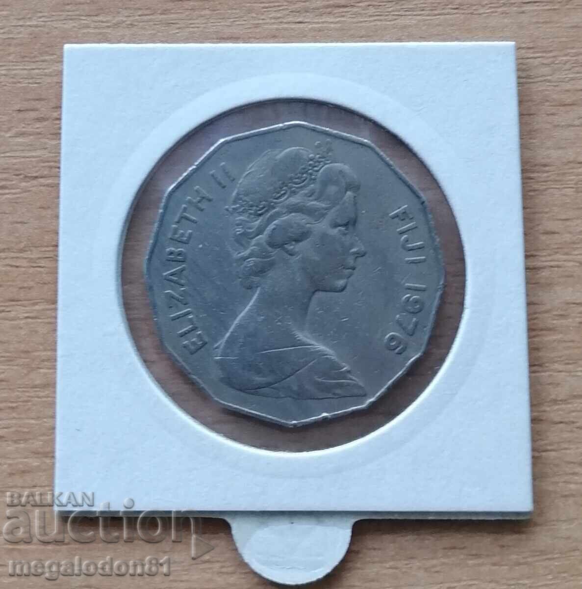 Fiji - 50 Cents 1976 Fiji - 50 Cents 1976